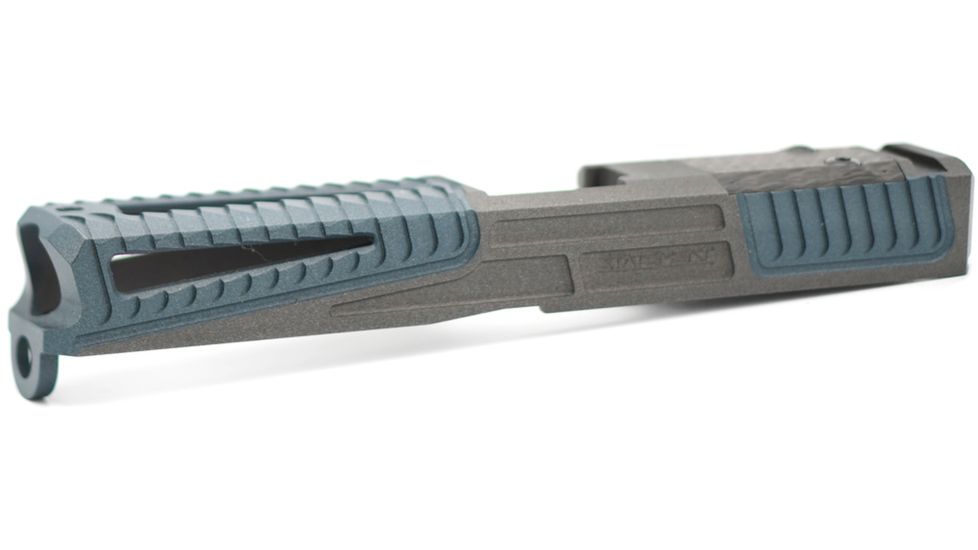 Statement Defense Overbite - Glock 17, Gen 3, RMS, Blue / Grey 2-Tone, Medium, OBT2317BG
