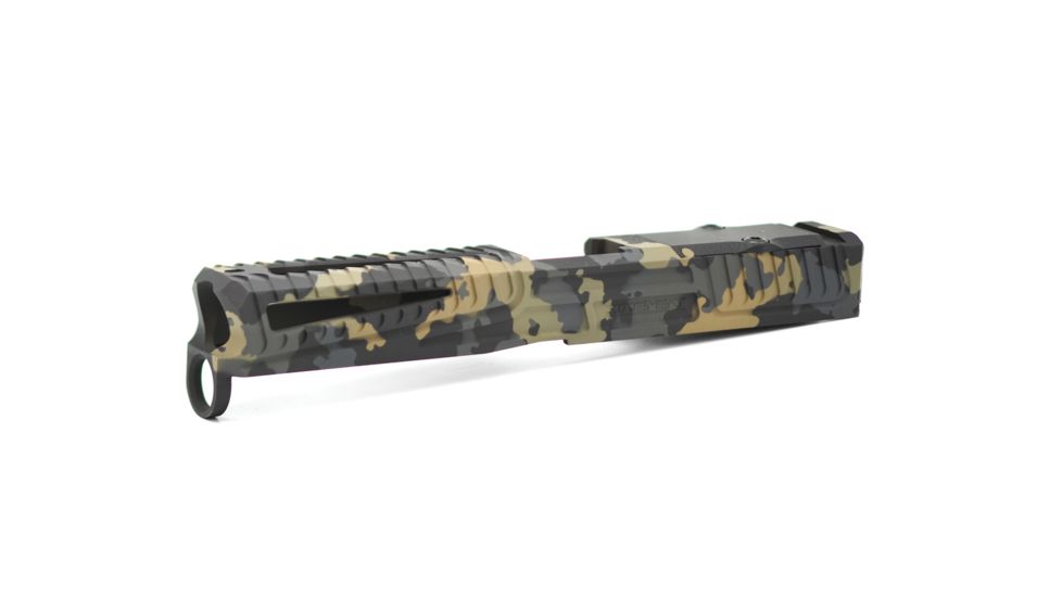 USED DEMO, Statement Defense Overbite Slide, Trijicon RMR Optic Cut, Window Cut, Glock 17 Gen4, Black Multicam, MTOOvbteblkmltiw, EDEMO1, Condition Parts Only/Salvage, Wrong Product