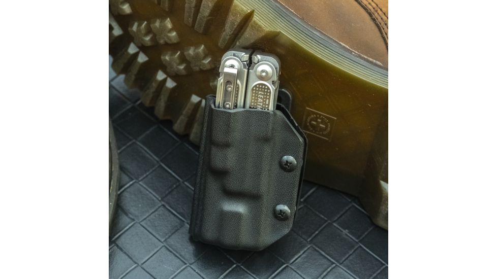 StatGear Kydex Sheath for Leatherman Free P4, Black, LP4-BLK