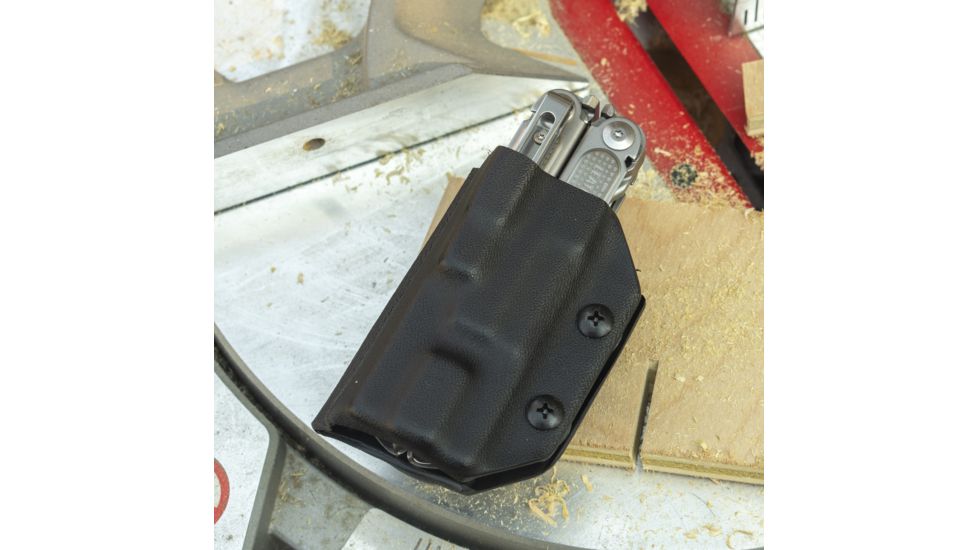 StatGear Kydex Sheath for Leatherman Free P4, Black, LP4-BLK