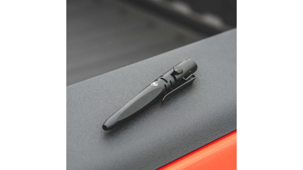 StatGear Skrawl Bolt-Action Tactical Pen, Black, SKRAWL