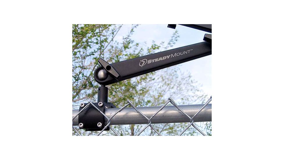 Steady Mount Rail Clamp in use