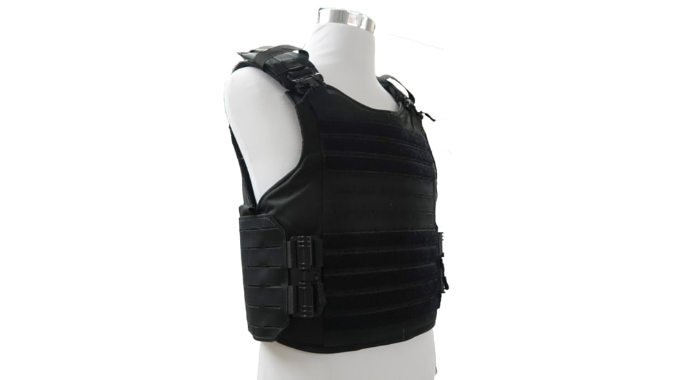 Stealth Armor Systems HFRAS Patrol Vest Optmized Carrier, Black, Medium, HXT1P-PV-MD-BLK-OP