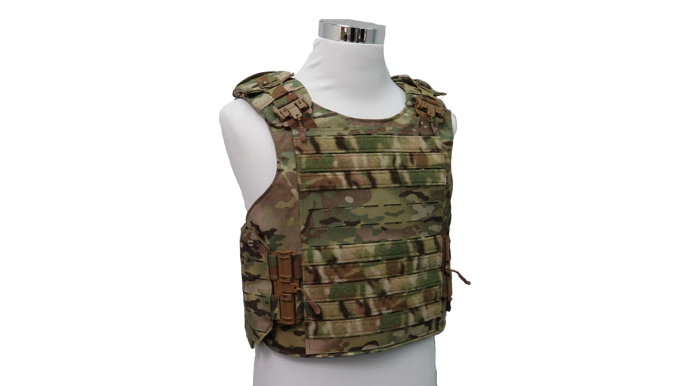 Stealth Armor Systems HFRAS Patrol Vest Optmized Carrier, Multicam, Small, HXT1P-PV-SM-MC-OP