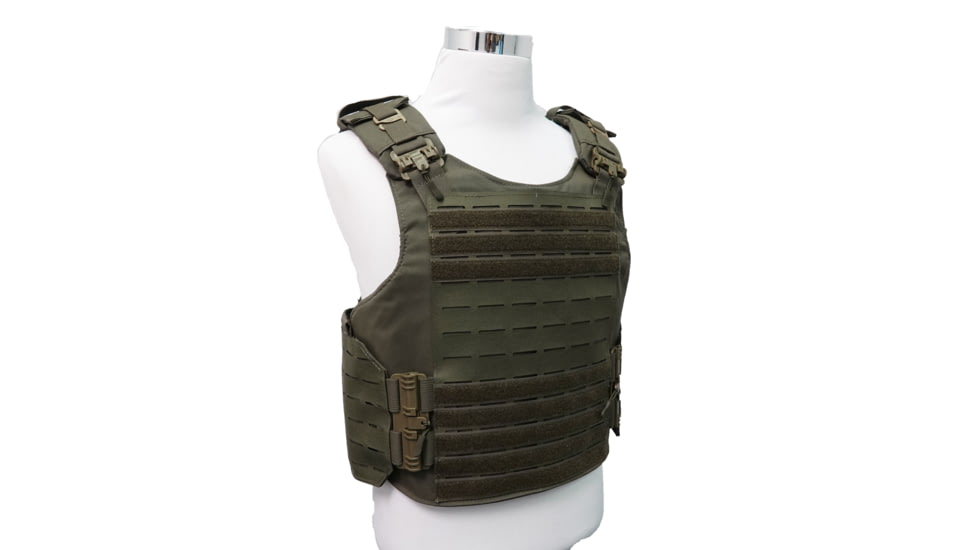 Stealth Armor Systems HFRAS Patrol Vest Optmized Carrier, Ranger Green, Small, HXT1P-PV-SM-RG-OP