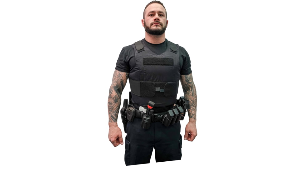 Stealth Armor Systems Razor Light IIIA Concealable Vest, Black, Medium, Long, Wide, RZL3ASDCV2LW1