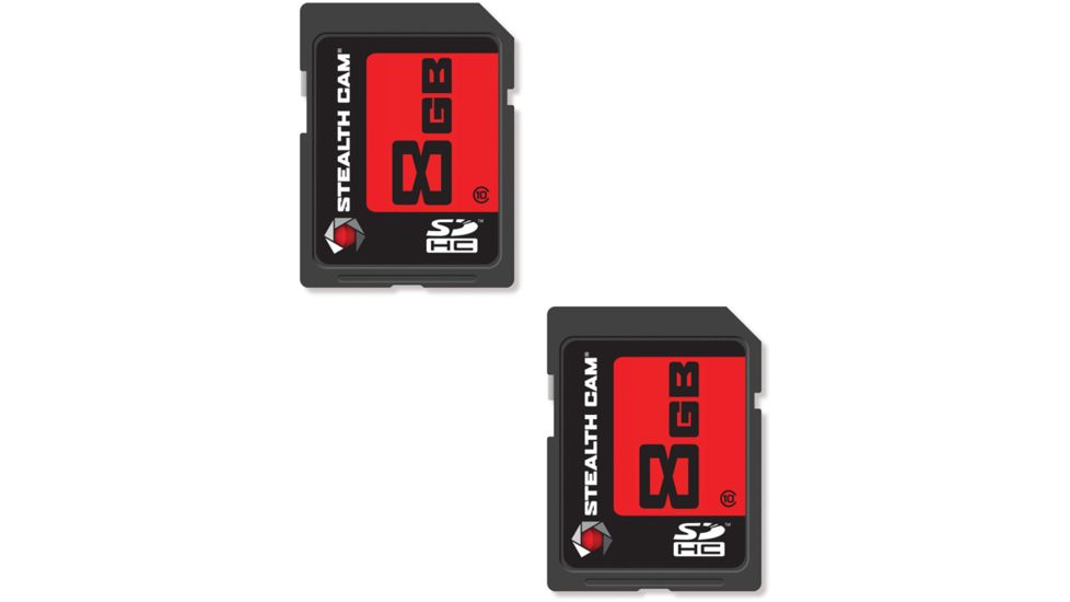 Stealth Cam 8GB SD Card, 2 Pack STC-2SD8GB