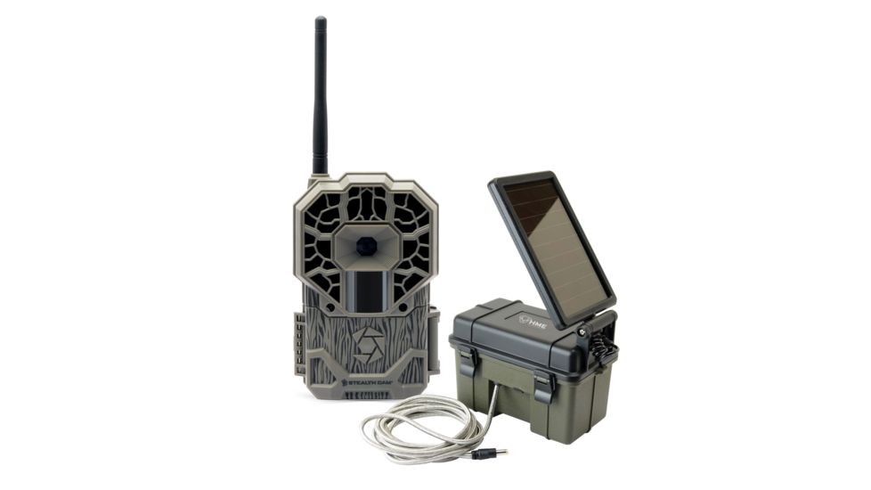 Stealth Cam At&amp;T Wireless With Hme-12Vbbslr Combo, STC-GXATWK
