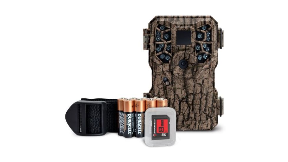 Stealth Cam PX18 IR Trail Camera Combo w/Batteries and 8 GB SD Card, Clam Pack STC-PX18CMO