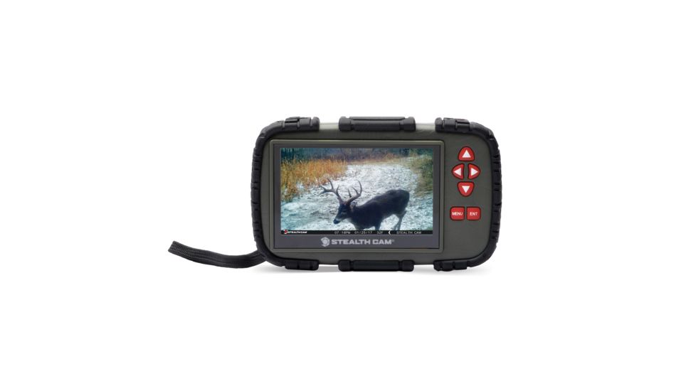 Stealth Cam SD Card Reader/Viewer w/4.3 inch LCD Screen, Uses 4 x AAA STC-CRV43X