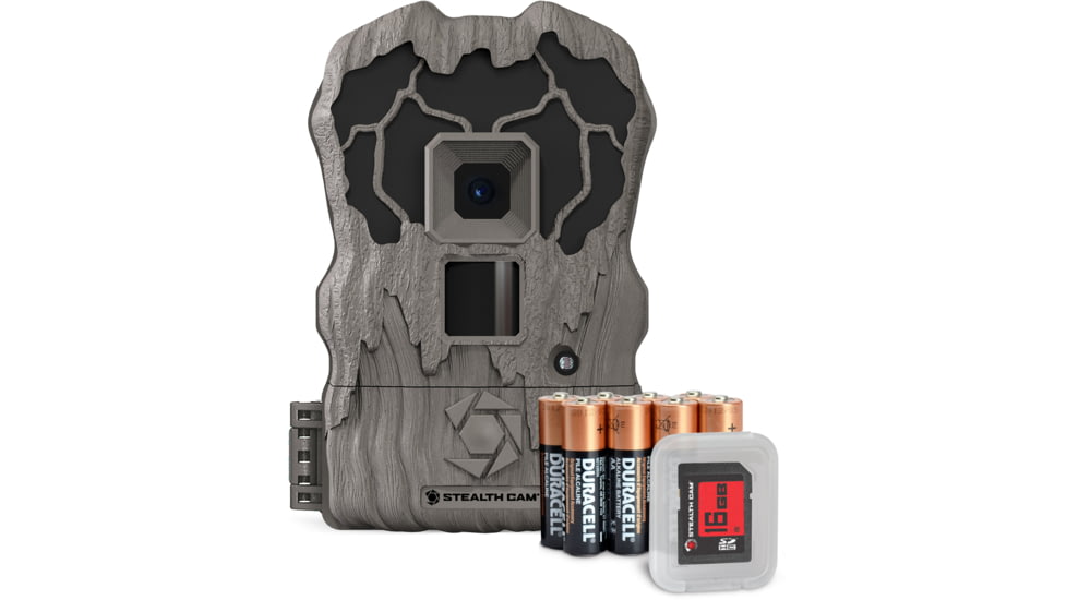 Stealth Cam STC-QV16K QV16 Combo Kit 16 MP Distressed Includes 8 AA Batteries 16