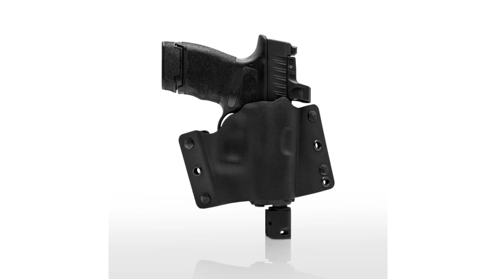 Stealth Operator Micro Compact OWB Holster, For Glock 42/43/43X/Sig P365X/P365XL/Springfield Hellcat/Taurus GX4/Smith &amp; Wesson M&amp;P Shield Plus, Right Hand, Black, H50060