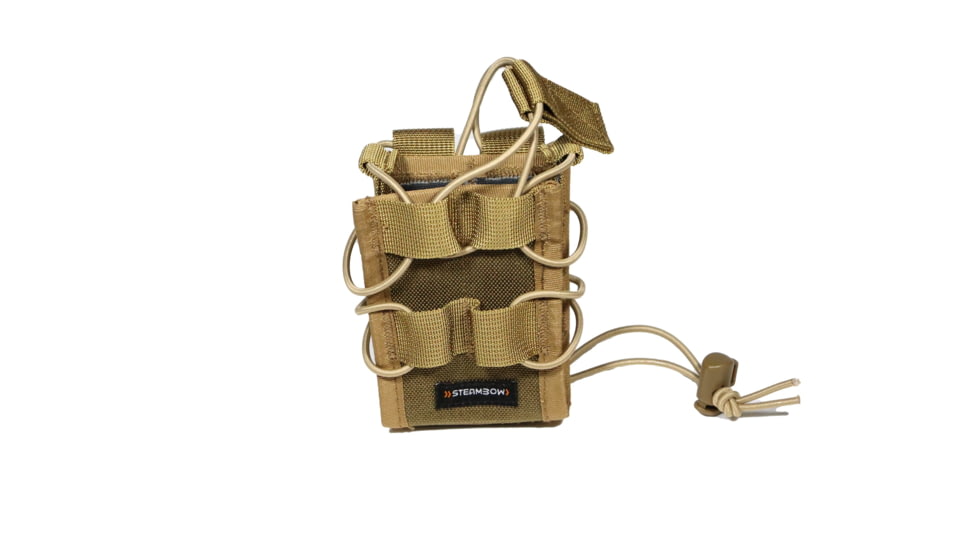 Steambow AR-Series M10 Mag Pouch, Fde, M10PouchFDE
