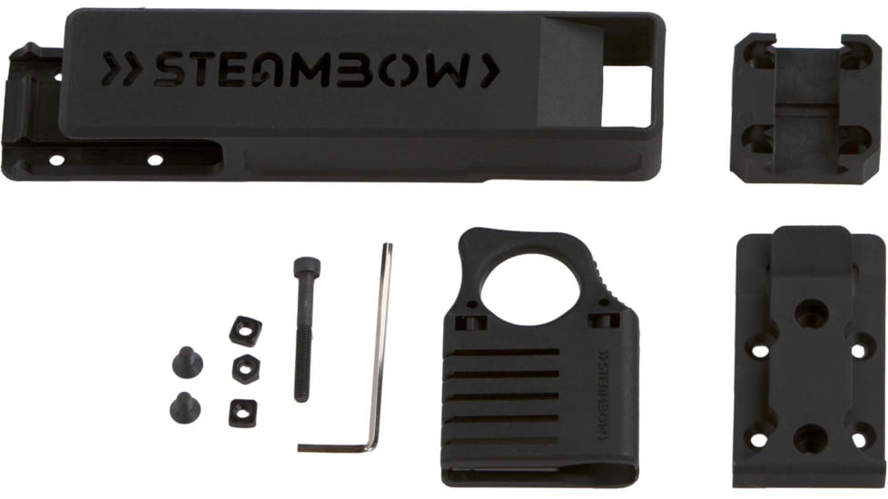 Steambow AR-Series - Tactical Quiver with speedloader, Black, Black, 471