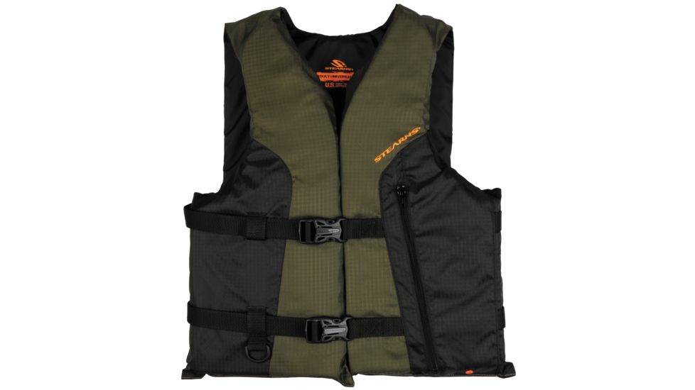 Stearns 4100 Sport Life Vest, Green/Black, CM1011410002-26