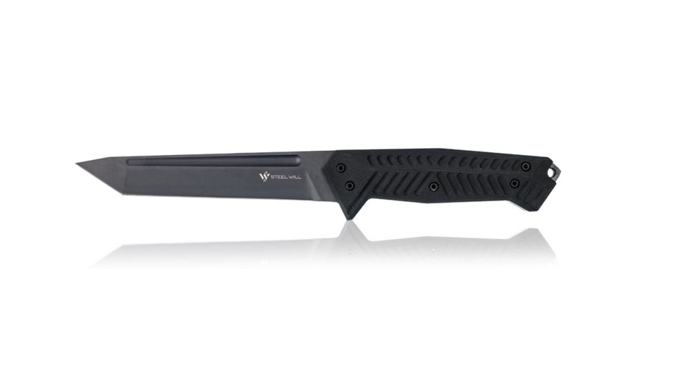 Steel Will Adept Tanto Blade, Black 1010