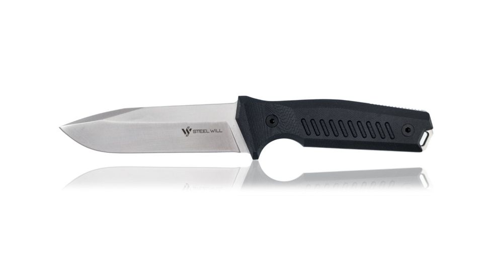 Steel Will Cager Drop Point Blade 9.06 in OAL, Black 1410