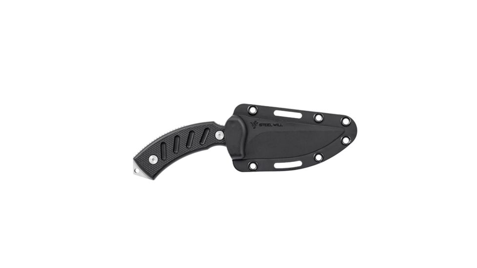 Steel Will Censor Fixed Blade Knife 7.68 in OAL, Black 1330