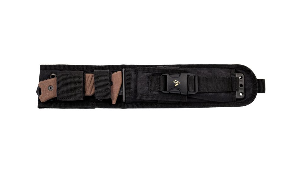 Steel Will Chieftain Clip-Point Fixed Blade Knife, Orange 1620