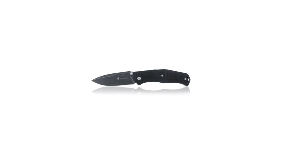 Steel Will Gekko 1559 Folding Knife, 3.5in, M390 Steel, G10, Black, 1559