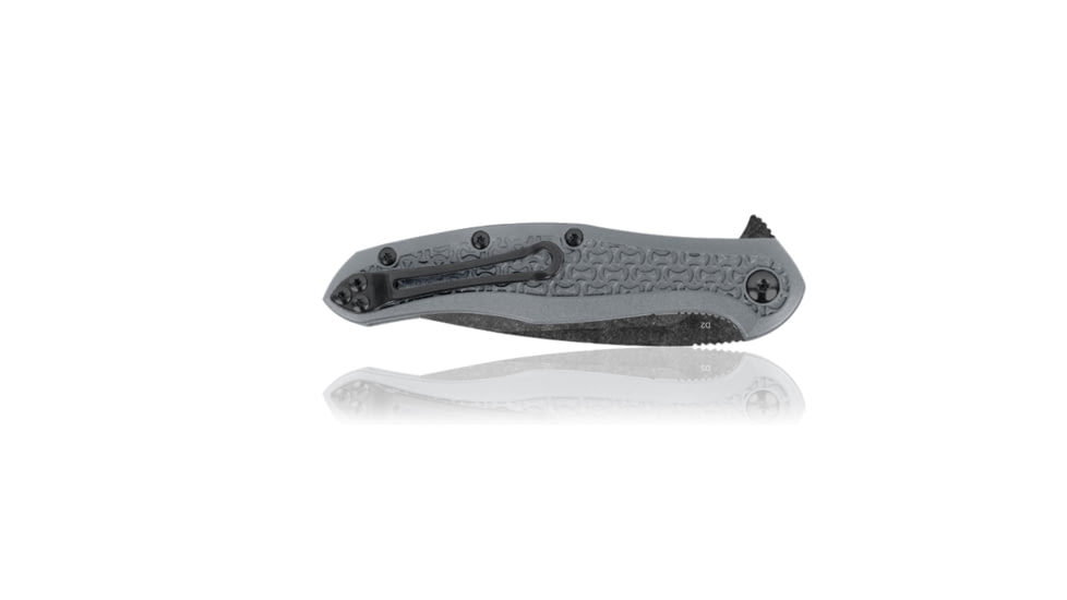 Steel Will Intrigue Folding Knife, 3.27 inch, D2 Steel, Drop Point, Gray, FRN Handle, Stainless Steel F45M-15