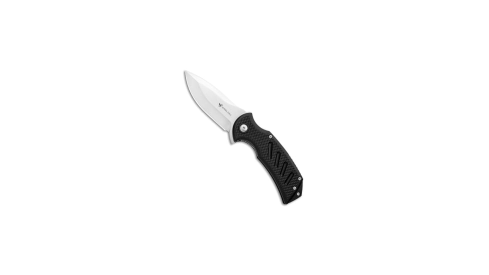 Steel Will Knives Steel Will Censor Liner Lock Knife Black FRN 3.5" Satin F13-A1, Black, D2, adult, BHQ-105283