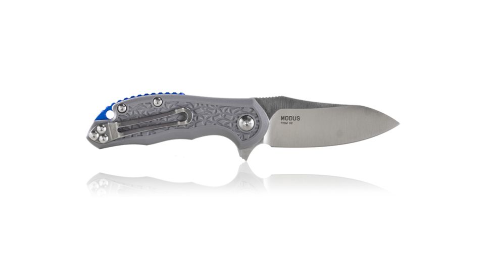 Steel Will Modus Folding Knife, 2.75 inch, D2 Steel, Clip Point, Gray, FRN Handle, Stainless Steel F25M-14
