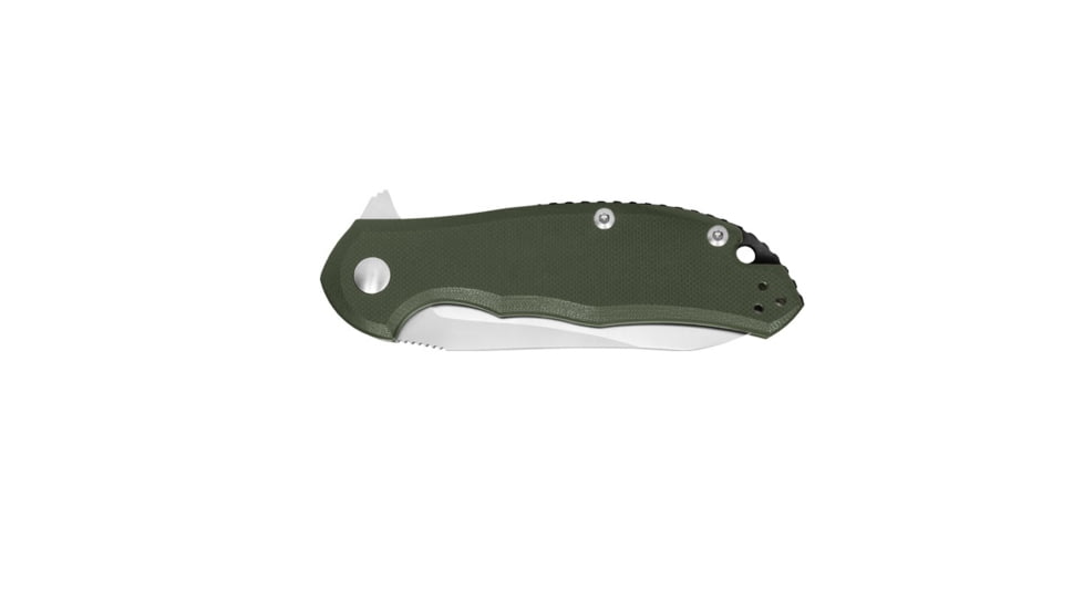 Steel Will Modus Folding Knife, Stainless Steel / Green F25-32