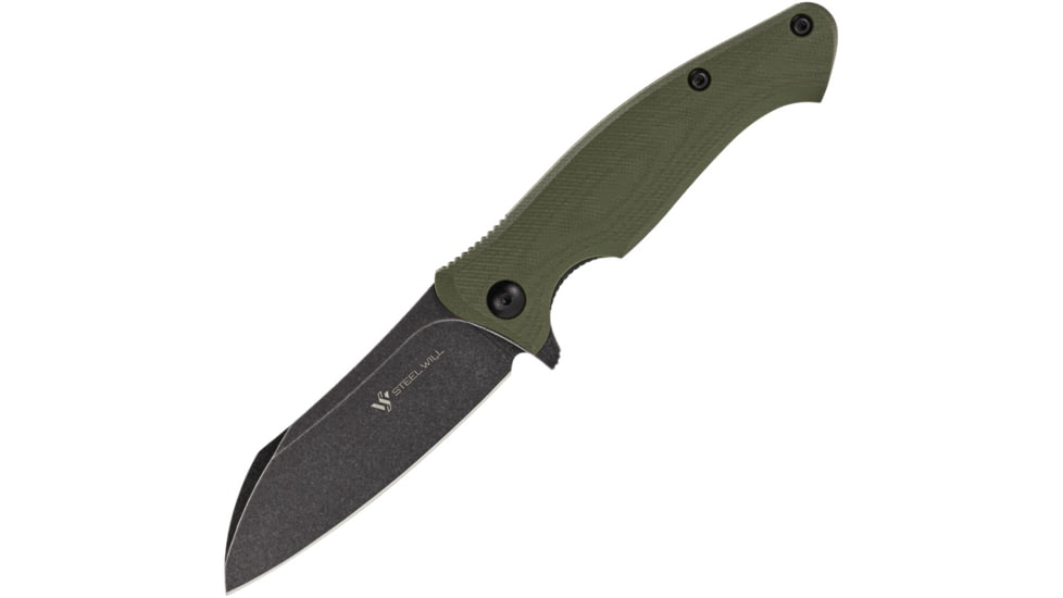 Steel Will Nutcracker F24 Linerlock Green