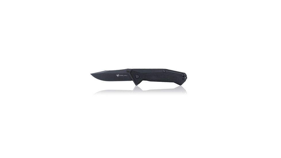 Steel Will Onrush 632 Folding Knife, 3.62in, N690Co Steel, Plain, G10, Black, 632
