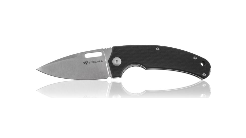 Steel Will Piercer Folding Knife, 3.2in D2 Steel Blade, Satin F40-01