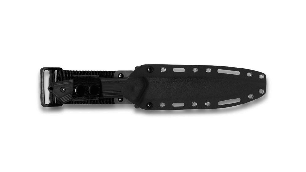 Steel Will Sentence Drop Point Fixed Blade Knife 11.61 in OAL, Black 102