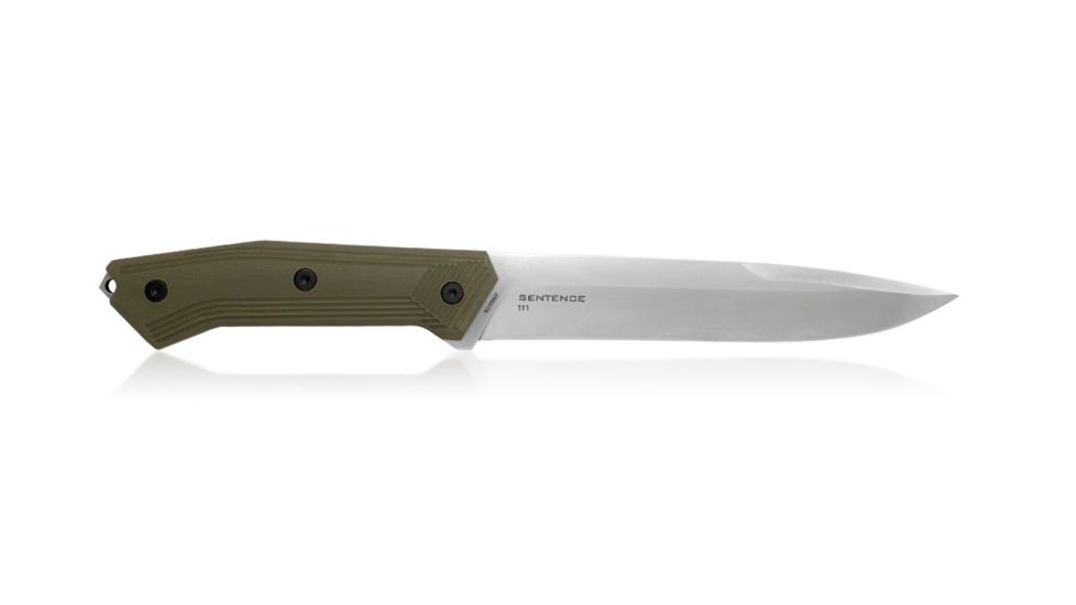 Steel Will Sentence Fixed Blade Knife 12.24 in OAL, OG Green 111