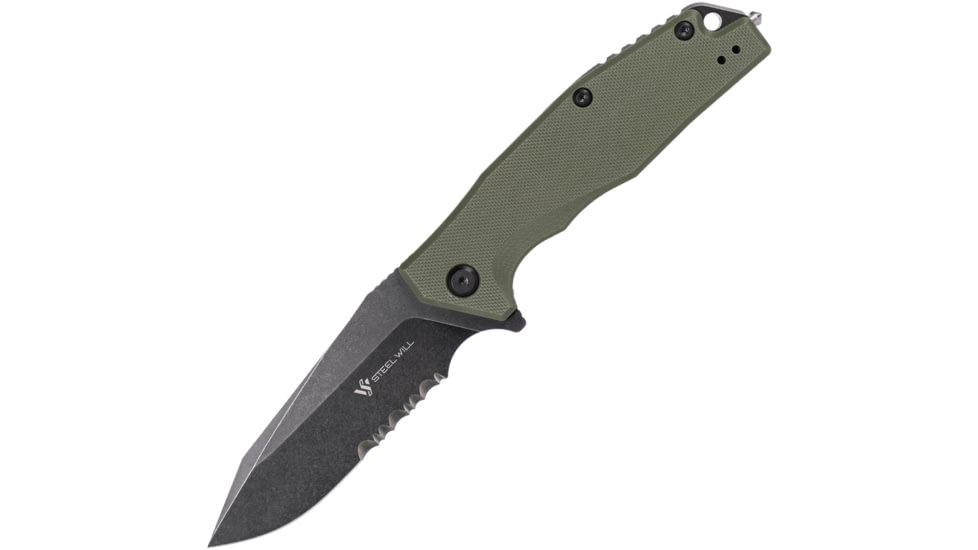 Steel Will Warbot Linerlock OD