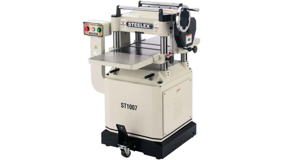 Steelex 15in Planer with Mobile Base and Cast Iron Wings ST1007