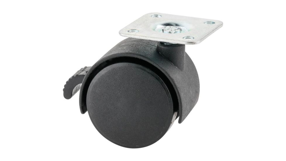 Steelex 2in Nylon Swivel Caster, Plate Mount D2632