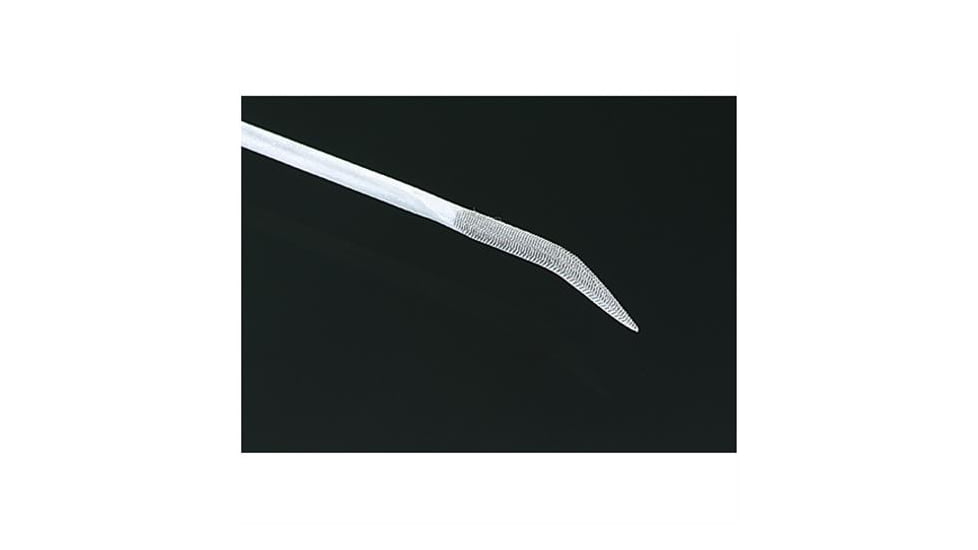 Steelex 5 Pc. Extra-Fine Curved Needle Nose File Set, 5 Different Profiles, 3/16 in. Shank, Medium, 6.25 in. Long D2866