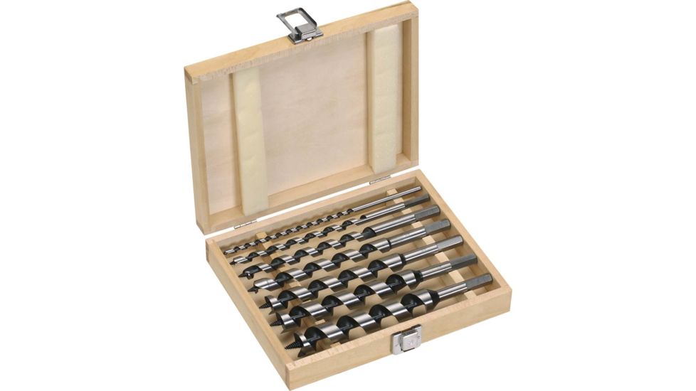 Steelex 7 pc. 1/4in 1in Deluxe Auger Bit Set D2021