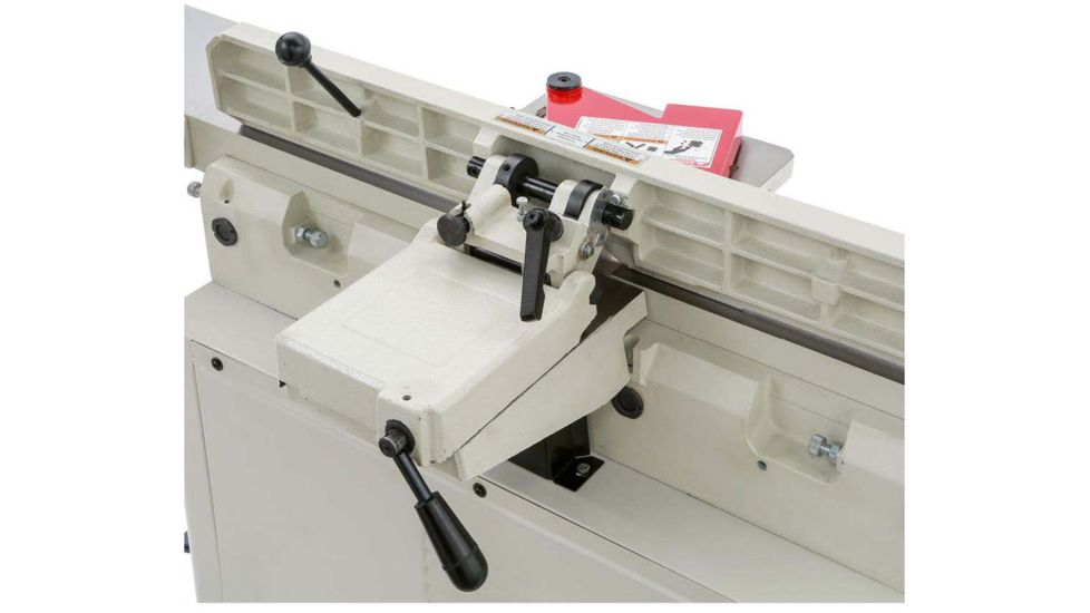 Steelex 8in Jointer with Helical Cutterhead, Mobile Base and Parallelogram Beds ST1011