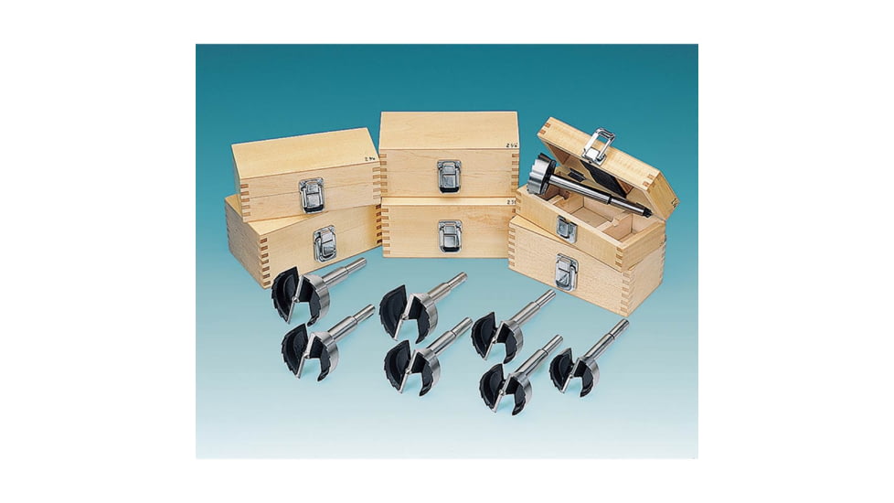 Steelex 8 pc. Forstner Bit Set, 2-1/4in 3-1/8in D1029