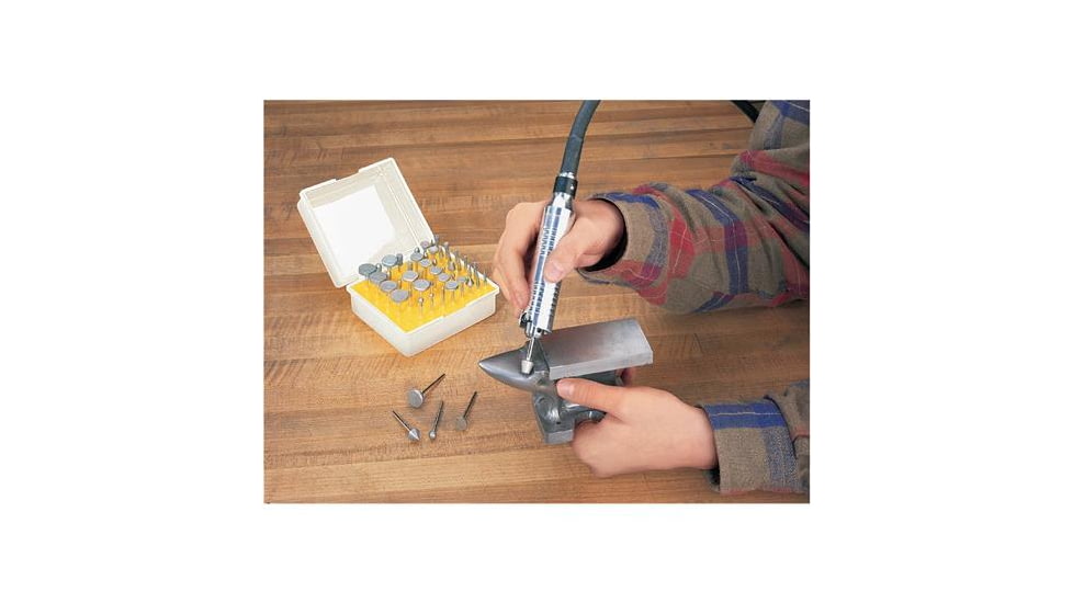 Steelex Plus Diamond Grit Burr Set, 180 Grit, 50 pc., 1/8in. Shank D2474