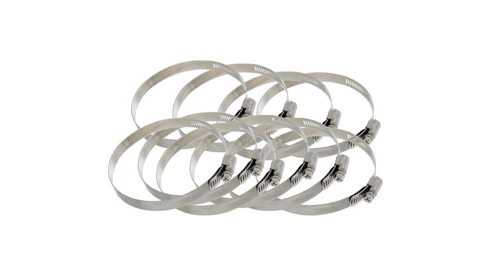 Steelex Hose Clamp 4in, 10 pk. D4351
