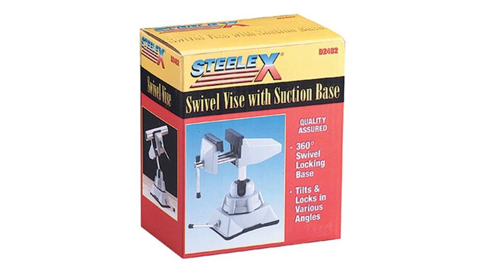 Steelex Multi-Positioning Hobby Vise-Suction, 2.75 in. Wide D2482