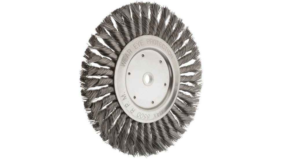 Steelex Plus 8in x 1/2in Twist Knotted Steel Wire Brush D2289