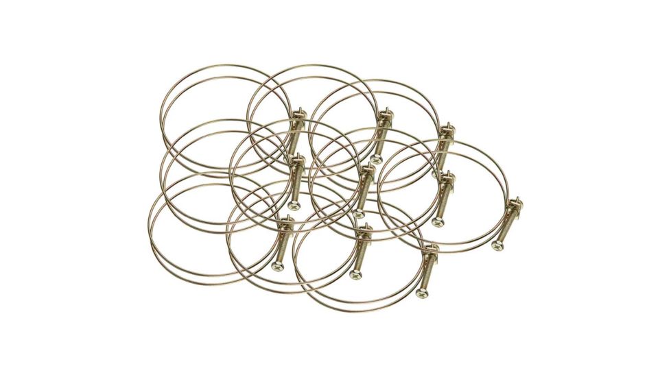 Steelex Wire Hose Clamp 2-1/2in, 10 pk. D4348