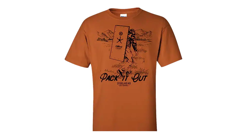 Steelhead Outdoors Pack it out Tee - XXL, AT100XXL