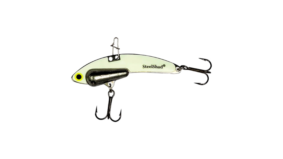 SteelShad Heavy, 1/2 Oz, Glow White, SSL-10217
