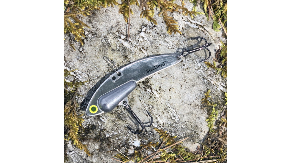 SteelShad Heavy, 1/2 Oz, Silver/Chrome, SSL-10118