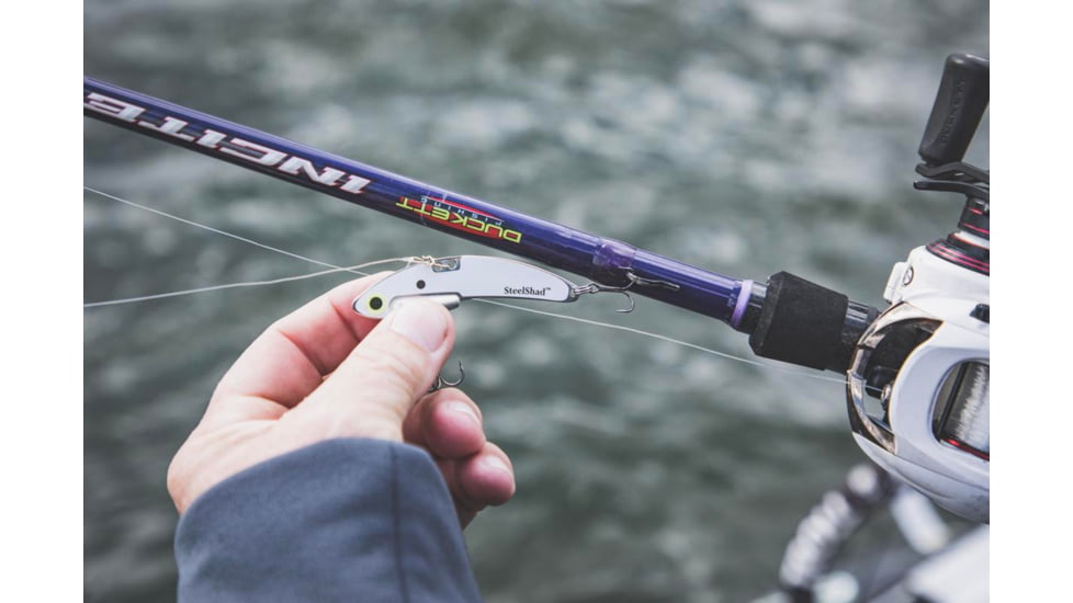 SteelShad Heavy, 1/2 Oz, White Shad, SSL-10125