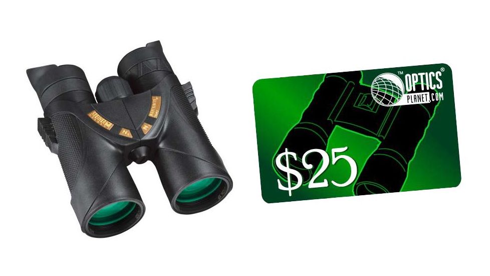 Steiner 10x42 Night Hunter XP Roof Prism Hunting Binocular and FREE 25 OpticsPlanet Gift Certificate